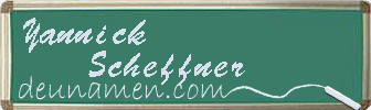 Yannick Scheffner Visitenkarte